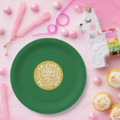 ロヒンギャ国旗 ペーパープレート (パーティー)