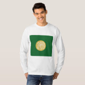 ロヒンギャ国旗 Tシャツ (正面フル)