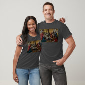 ロヒール・ファン・デル・ウェイデン: キリストの十字架降下 Tシャツ (ユニセックス)