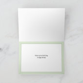 ロビおもしろいン誕生日カード シーズンカード (内部)