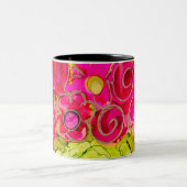 ロビチュートコーヒーマグ「真実を探す人」 ツートーンマグカップ (中央)