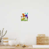 ロビチュートポスターピースガーデン ポスター (キッチン)