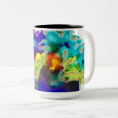 ロビチュードコーヒーカップ愛する記憶 ツートーンマグカップ (正面右)