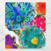 ロビチュードワインボトルラベルウィンキング ワインラベル (シングルラベル)