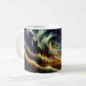 ロビボンド夫人：宇宙海を航海すること コーヒーマグカップ (正面左)