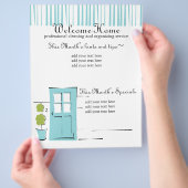 ロビンかわいらしズエッグブルードア チラシ (手)