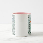 ロビンが無くなった現われるとき家族は近くいます ツートーンマグカップ (中央)