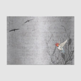 ロビンが飛ぶ 薄葉紙