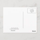 ロビンとグリーンインチワーム ポストカード (裏面)