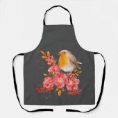 ロビンとケシ エプロン (正面)