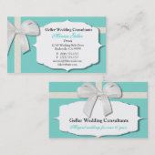 ロビンのカスタムな卵の青い名刺 名刺 (正面/裏面)