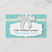 ロビンのカスタムな卵の青い名刺 名刺 (裏面)