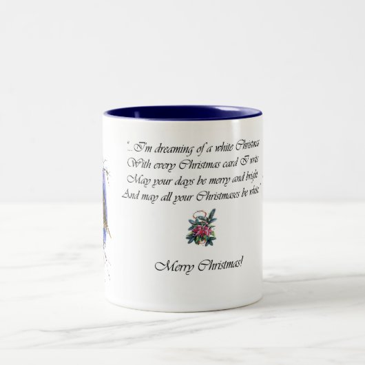 ロビンのクリスマスのマグ ツートーンマグカップ (中央)