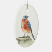 ロビンのクリスマス絵画飾り セラミックオーナメント (右)