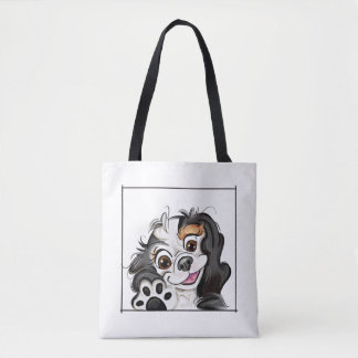 ロビンのトートバッグ |かわいい犬 トートバッグ