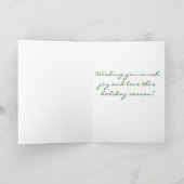 ロビンの休日カード シーズンカード (内部)