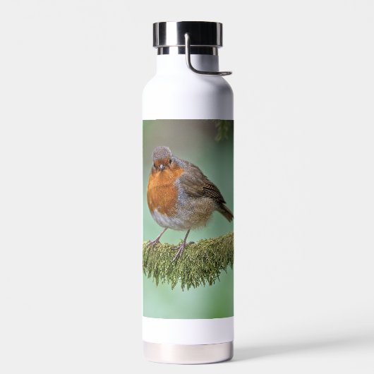 ロビンの写真とトール熱ボトル ウォーターボトル (左面)