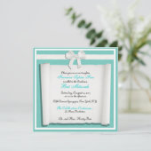 ロビンの卵の青いバルミツワーの招待状 招待状 (スタンド正面)