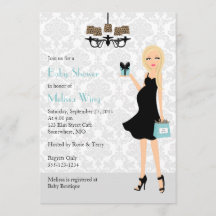 ロビンの卵の青いヒョウの妊娠したお母さんのベビーシャワー