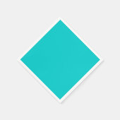 ロビンの卵の青無地の色 |クラシック |エレガント | スタンダードカクテルナプキン (角)