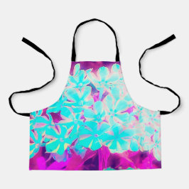 ロビンの卵ブルーペパーミントツイストフロックス花 エプロン