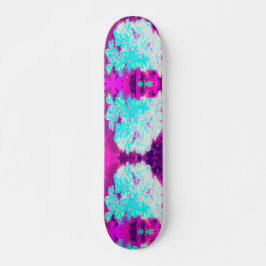 ロビンの卵ブルーペパーミントツイストフロックス花 スケートボード