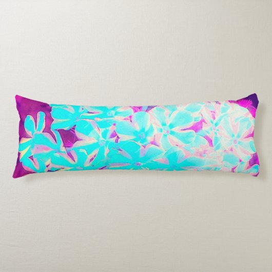 ロビンの卵ブルーペパーミントツイストフロックス花 ボディピロー (正面)