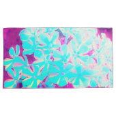 ロビンの卵ブルーペパーミントツイストフロックス花 枕カバー (正面右)