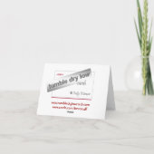 ロビンの巣の新しい家 案内状 (裏面)