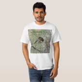 ロビンの感謝の春の祈りの言葉 Tシャツ (正面フル)
