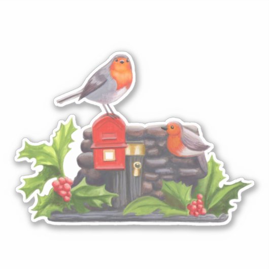 ロビンの手紙 シール (正面)