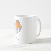 ロビンの鳥のマグ コーヒーマグカップ (正面右)