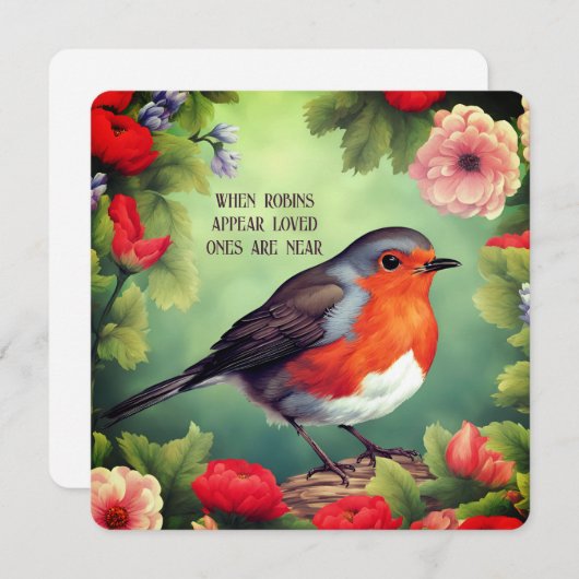 ロビンは愛する人が記憶に近づくと現れる シーズンカード (正面/裏面)