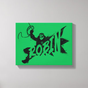 ロビンインクブラシ名 キャンバスプリント