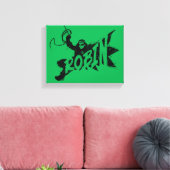 ロビンインクブラシ名 キャンバスプリント (インサイチュ (リビング))