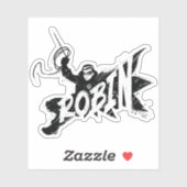 ロビンインクブラシ名 シール (シート)