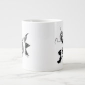 ロビンインクブラシ名 ジャンボコーヒーマグカップ (正面)