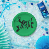 ロビンインクブラシ名 ペーパープレート (パーティー)