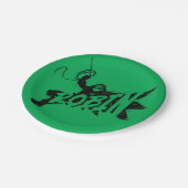 ロビンインクブラシ名 ペーパープレート (アングル)