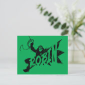 ロビンインクブラシ名 ポストカード (スタンド正面)