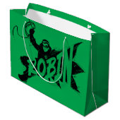 ロビンインクブラシ名 ラージペーパーバッグ (裏面アングル)