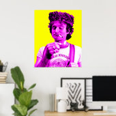 ロビンウィリアムズポップ・アートのアート ポスター (ホームオフィス)