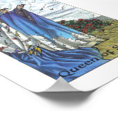 ロビンウッドタロット – 剣の女王 ポスター (角)