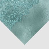 ロビンエッググリーンのレースのウェディングシャワー 薄葉紙 (詳細)