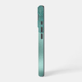 ロビンエッググリーン iPhone 16ケース (左側面)