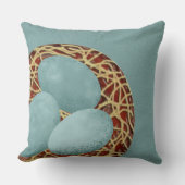 ロビンエッグネストアート クッション (正面)