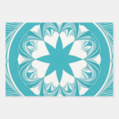 ロビンエッグブルー ラッピングペーパーシート (正面)