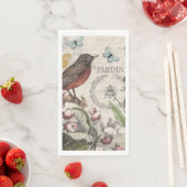 ロビンエレガントバードバタフライフランスのアート (インサイチュ)