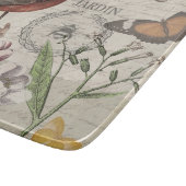 ロビンエレガントバードバタフライフランスのアート カッティングボード (角)