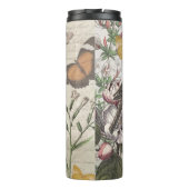 ロビンエレガントバードバタフライフランスのアート タンブラー (裏面)